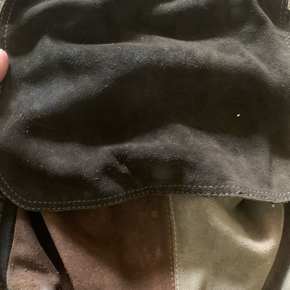 Free People Black and Brown boho Backpack - Picture 2 of 16